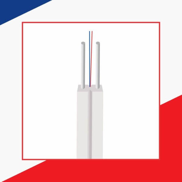 2core Single Mode Fiber Optic Cable ELV-3002