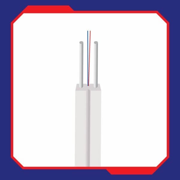 2core Single Mode Fiber Optic Cable ELV-3002
